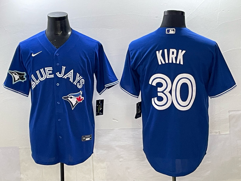 Men Toronto Blue Jays #30 Kirk blue Nike MLB 2025 Jersey 003->toronto blue jays->MLB Jersey